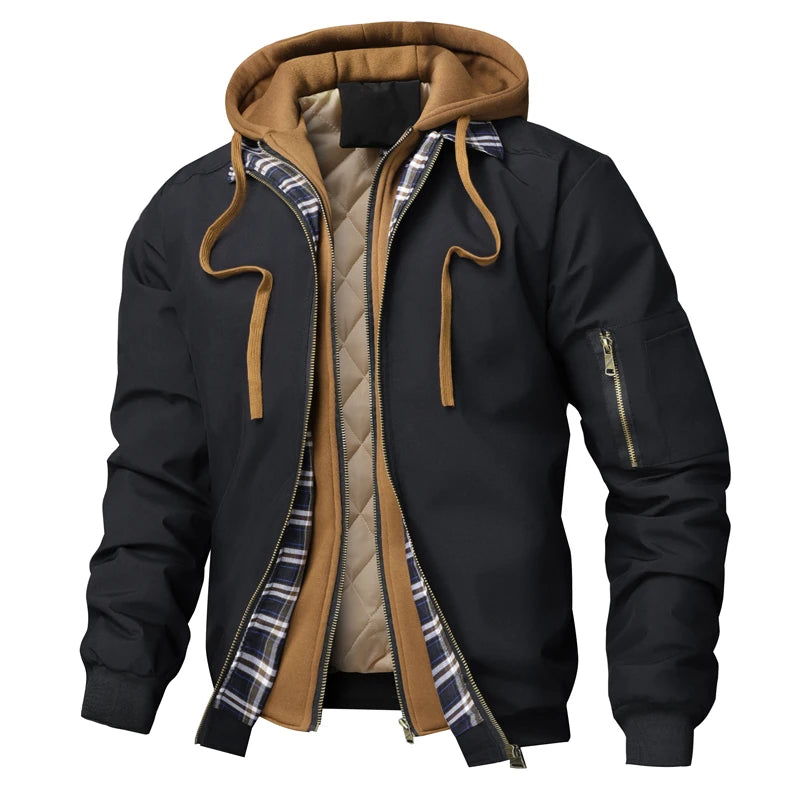 Philippe™ | Veste Outdoor Chaude à Capuche