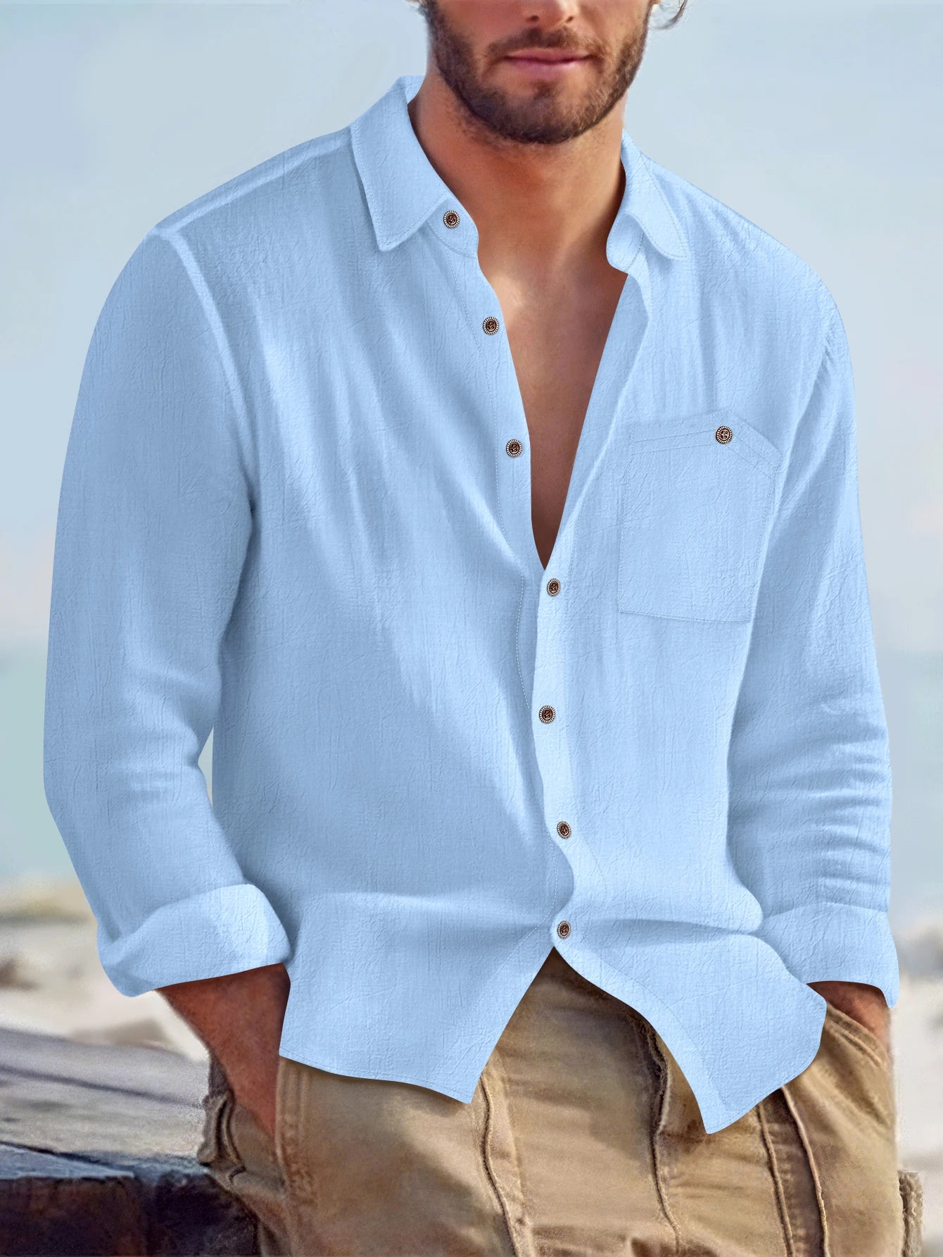 Michel™ | Chemise Homme Élégante