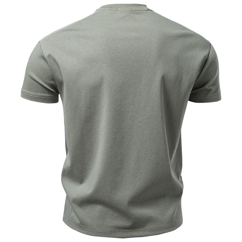 Jean™ | T-shirt en coton premium à col rond