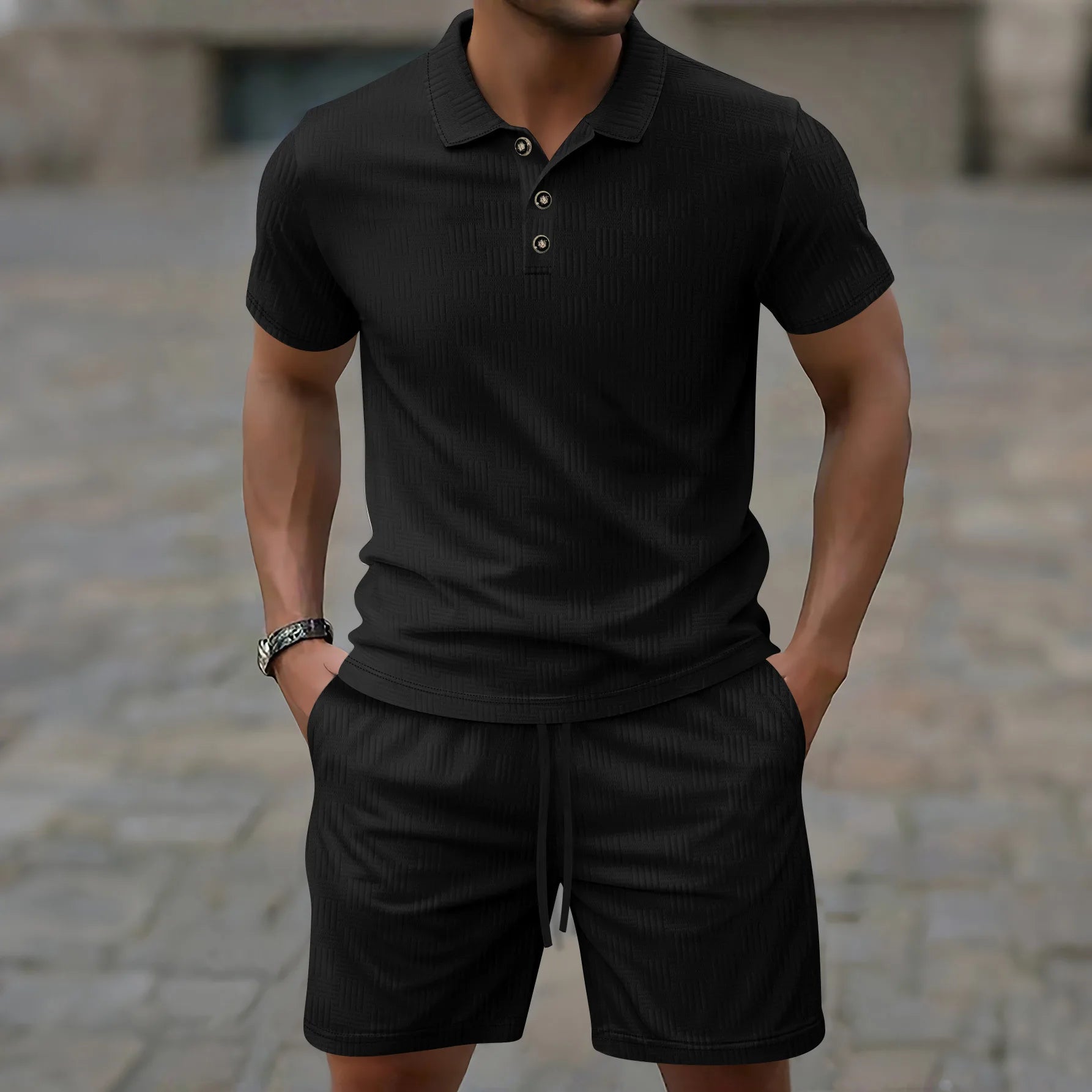 Jean et Marcel™ | Ensemble Polo d'Été Moderne