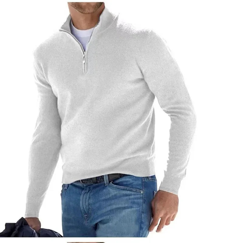 Jean™ | Pull décontracté à demi-zip