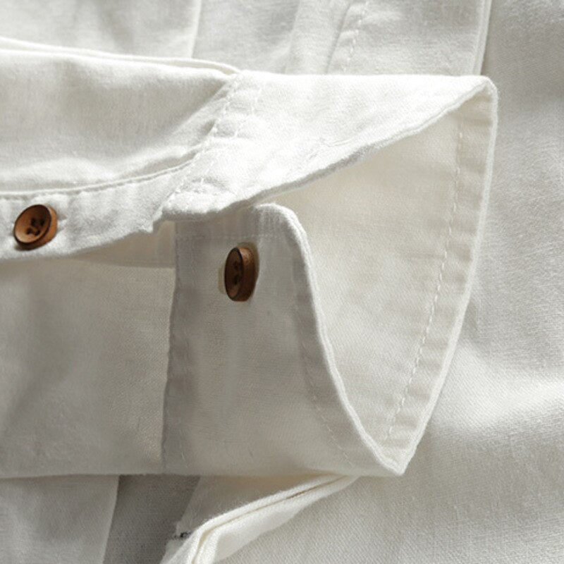 Jean-Pierre™ | Chemise Style Japonais — Légère, Élégante & Intemporelle