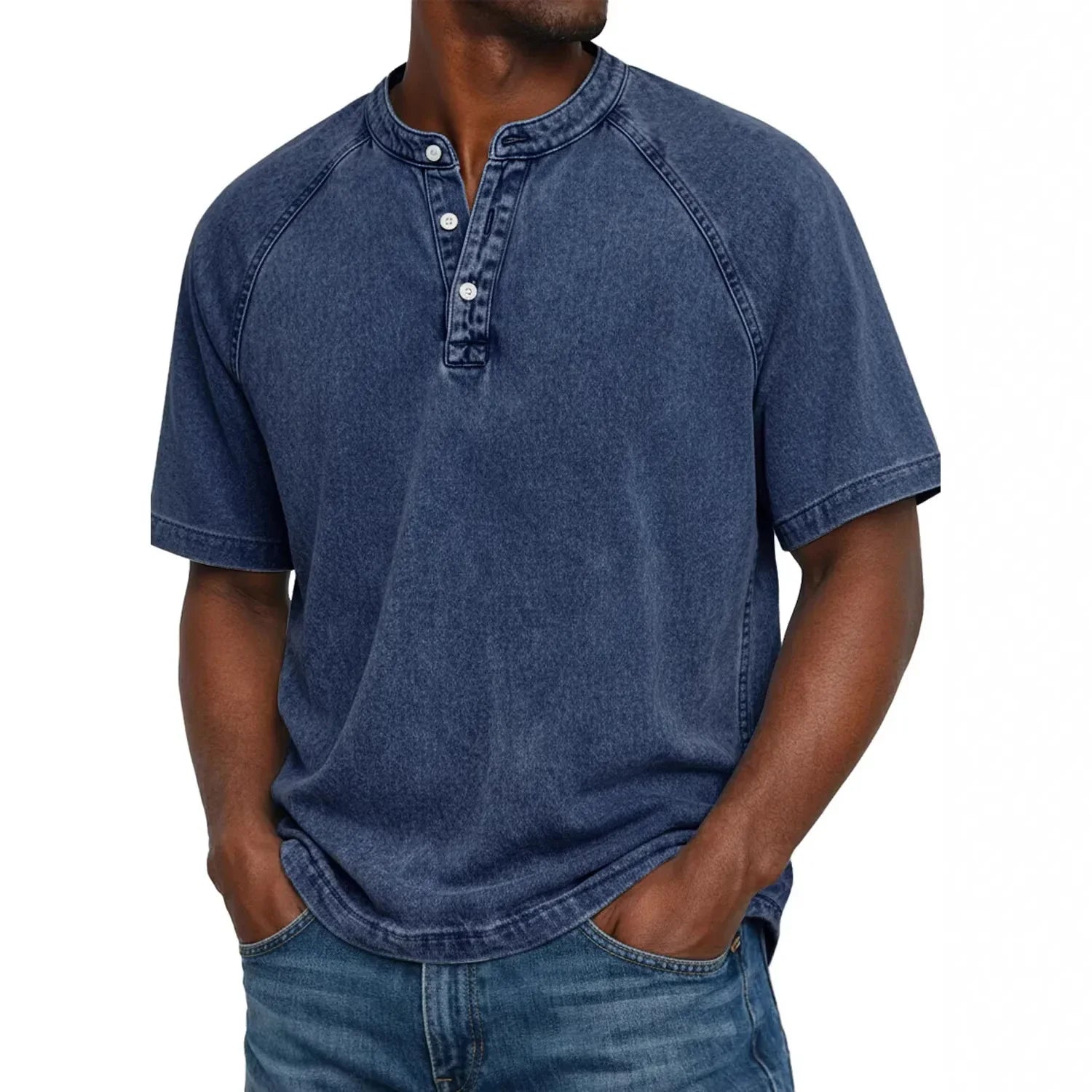 Jean™ | Chemise Vintage Élégante à Boutons