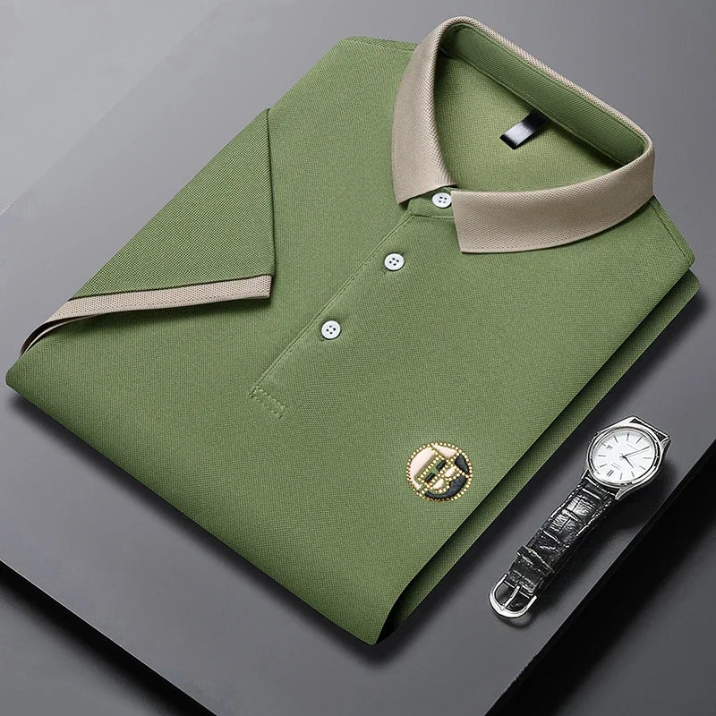 Bernard™ | Polo Élégant avec Emblème Raffiné