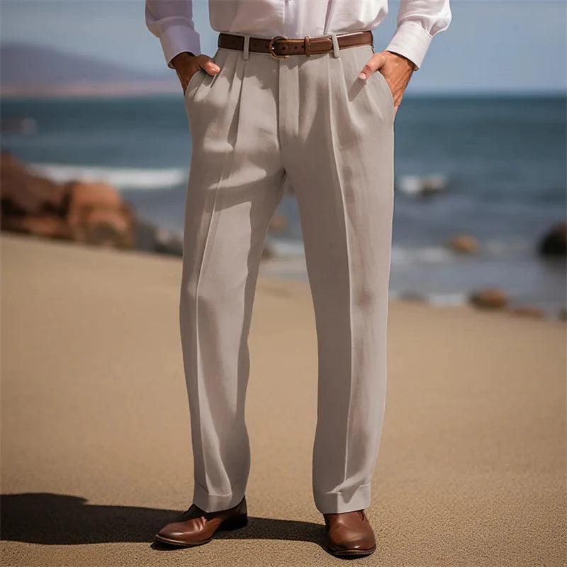 Jean et Marcel™ | Pantalon élégant en lin