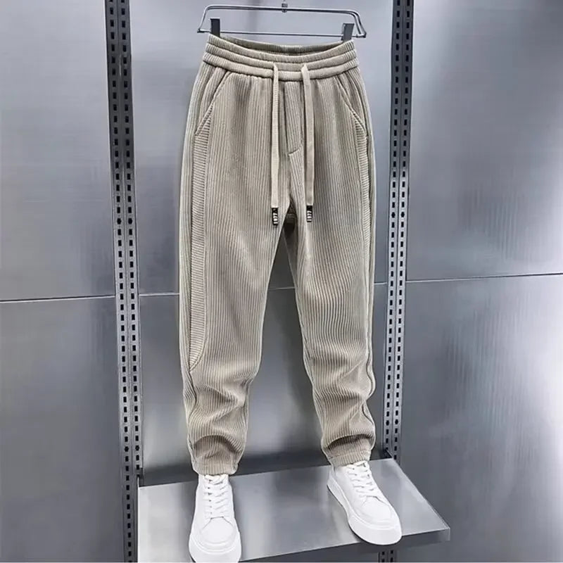 André™ | Pantalon Style Tendance Côtelé