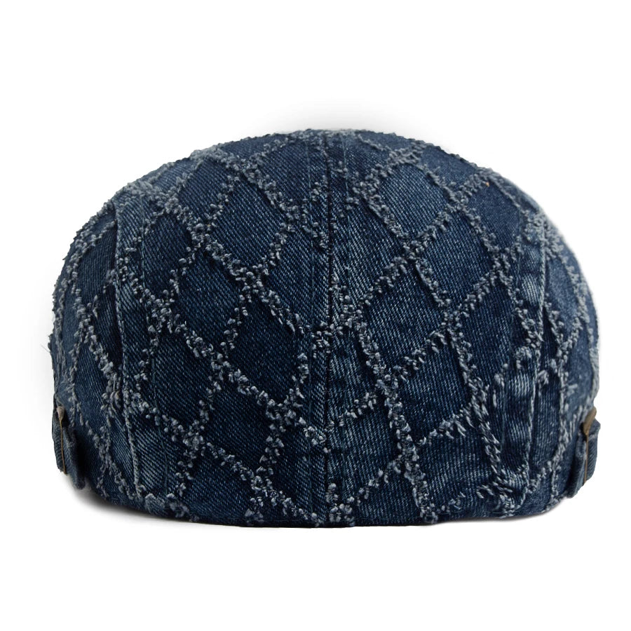 Laurent™ | Casquette Homme à Motif Carreaux