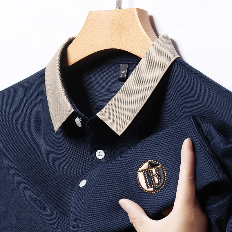 Bernard™ | Polo Élégant avec Emblème Raffiné