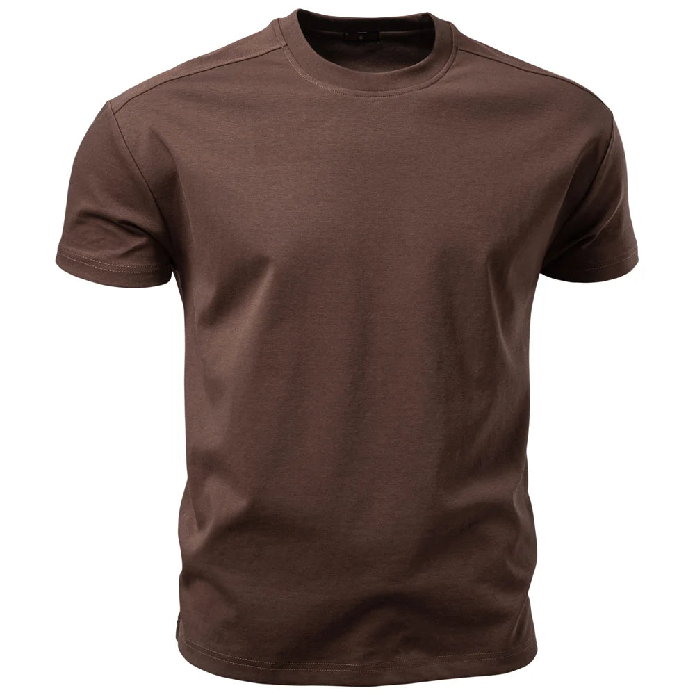 Jean™ | T-shirt en coton premium à col rond