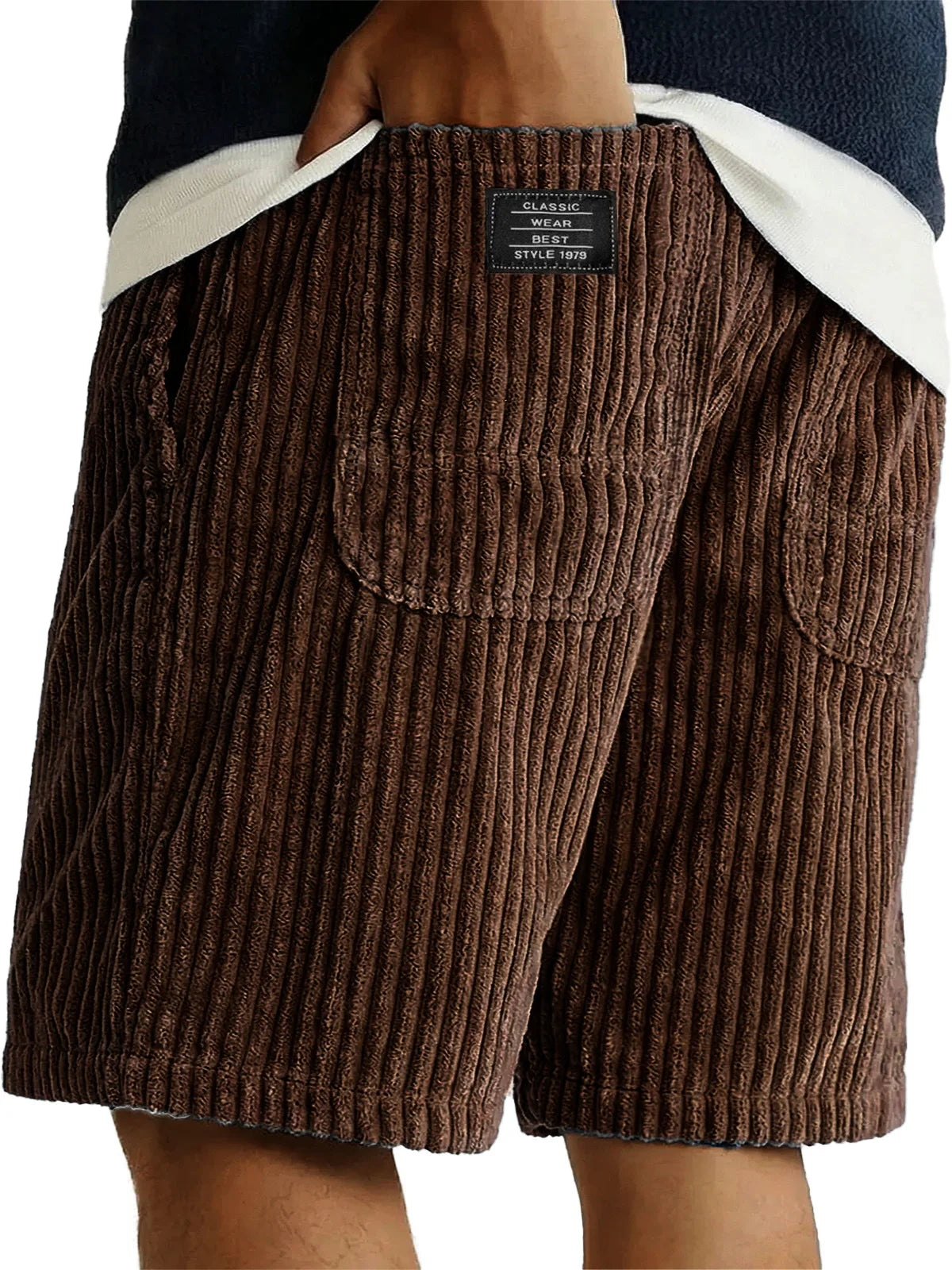 Jean et Marcel™ | Short Vintage Confort en Velours Côtelé