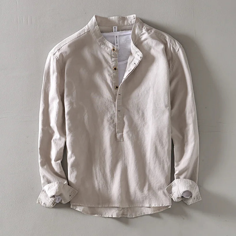 Jean™ | Chemise en Lin pour Homme à Boutons