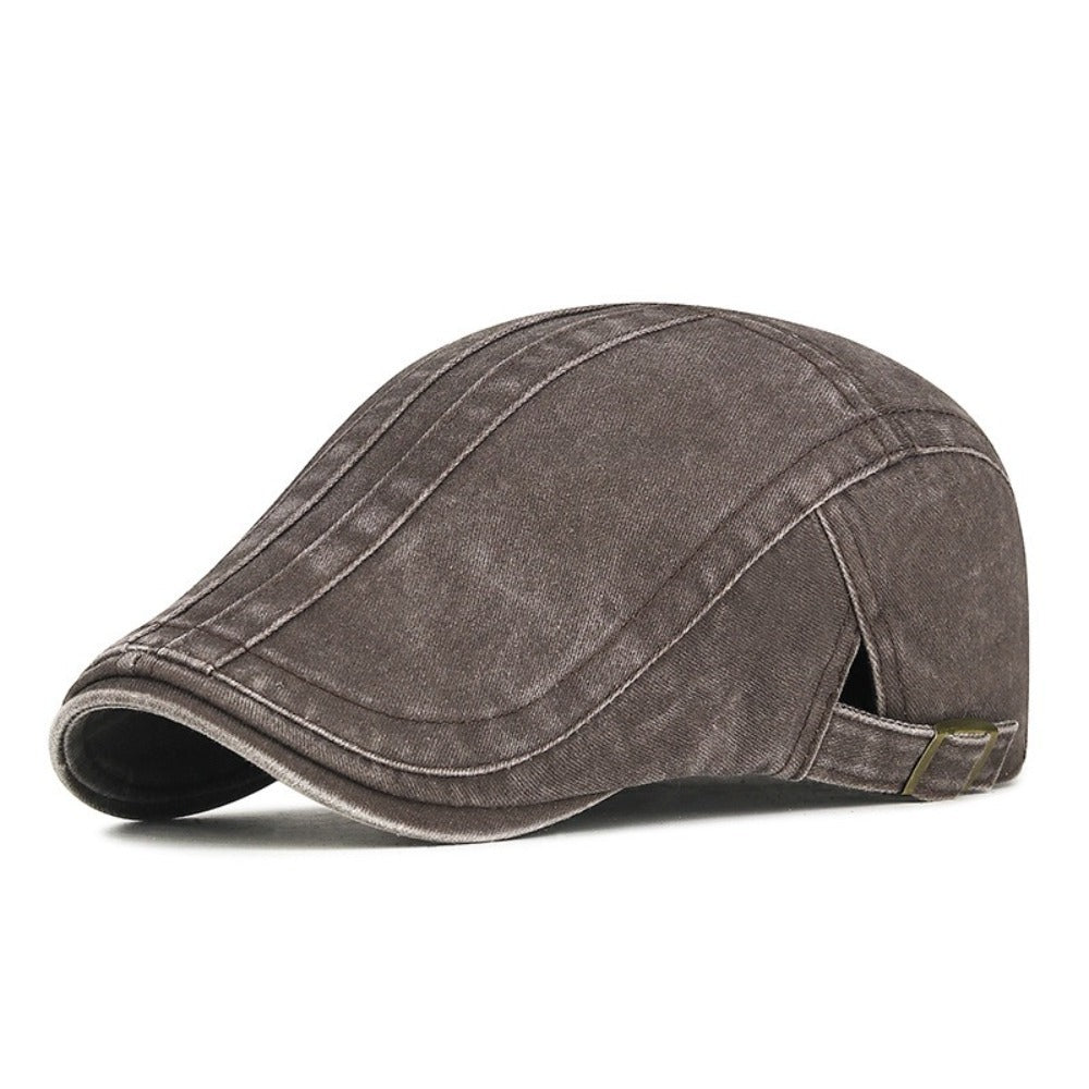 Casquette à bande en denim