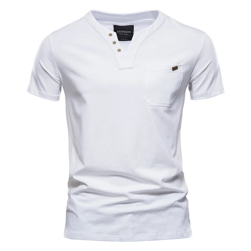 Marcel™ | T-Shirt Henley Vintage pour Homme