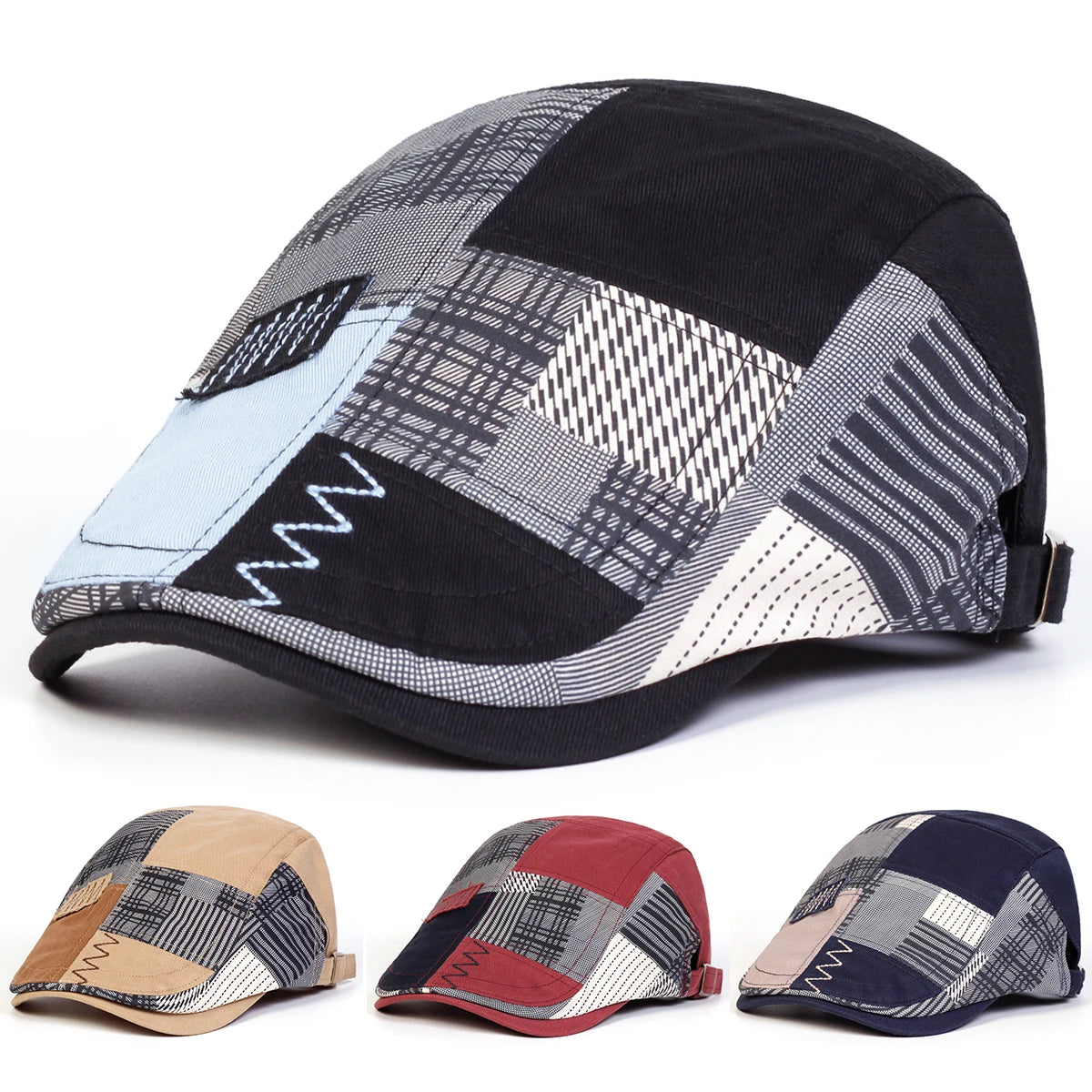 Casquette Patchwork Artisanale