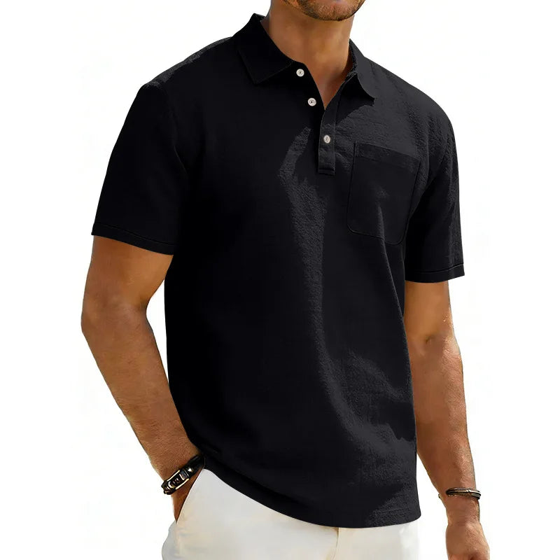 Laurent™ | Polo en Lin Intemporelle