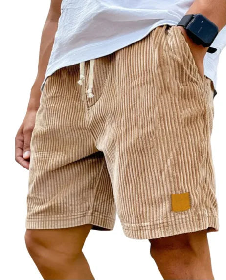 Philippe™ | Short Rétro en Velours Côtelé