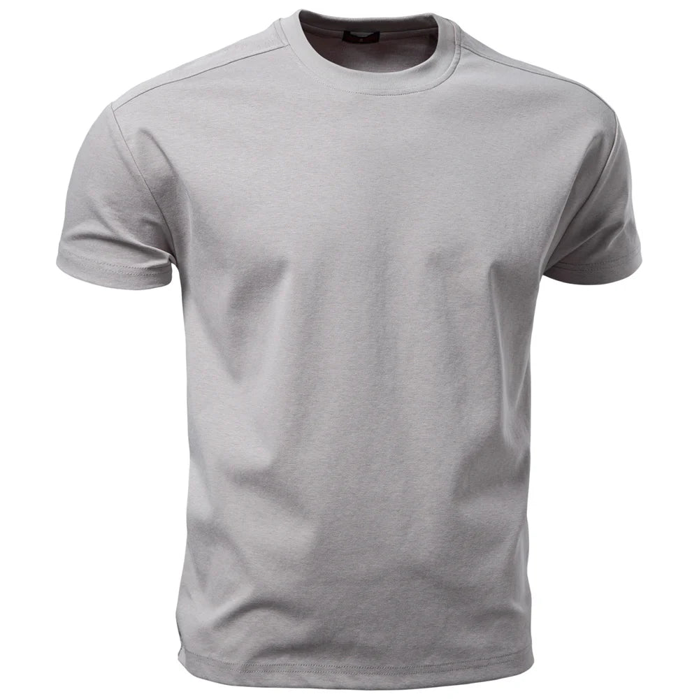 Jean™ | T-shirt en coton premium à col rond