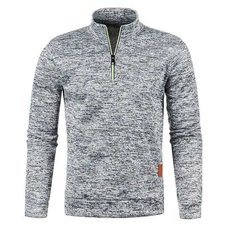 Laurent™ | Sweat-shirt Sportif Homme avec Demi-Zip