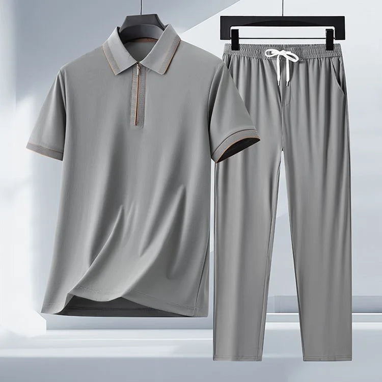 Jean™ | Ensemble Polo d'Été Respirant pour Homme