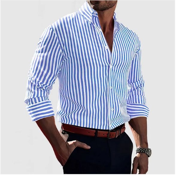 Jean™ | Chemise Élégante à Rayures