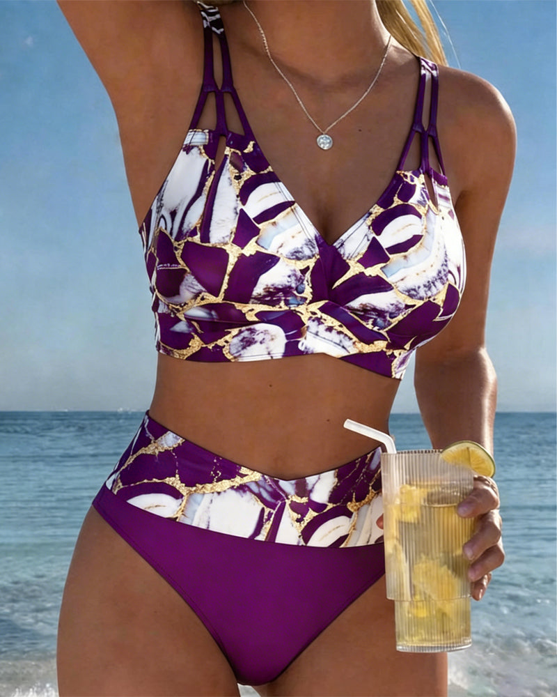 Bikini Bretelle Découpe Créateur
