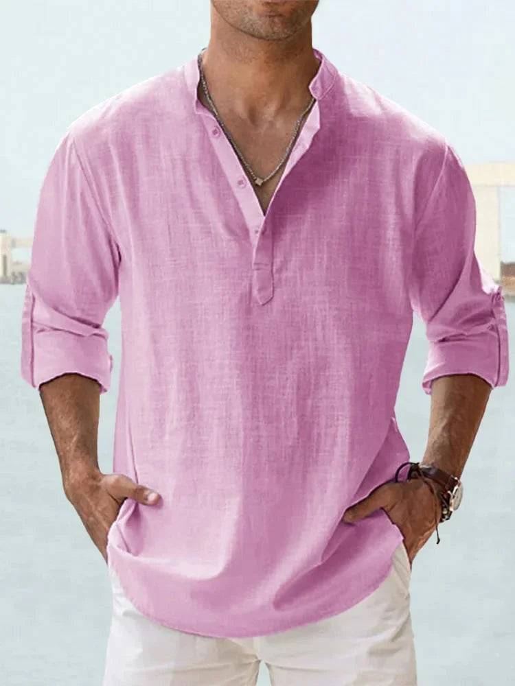 Jean™ | Chemise d'Été en Lin (1+1 GRATUIT)