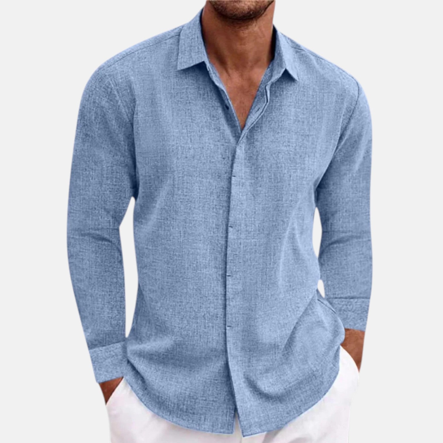 Jean™ | Chemise Homme en Tissu Respirant