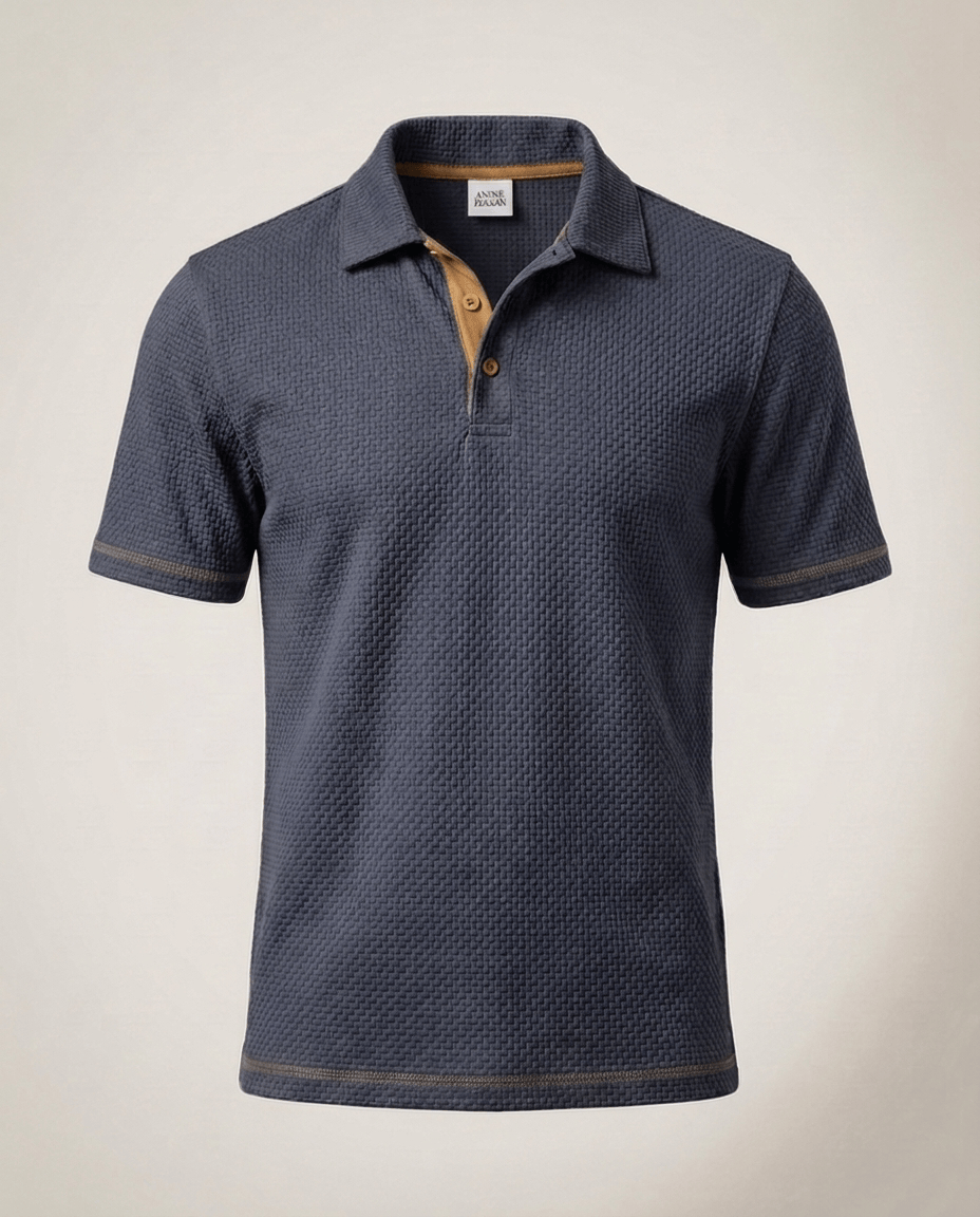Jean™ | Polo Homme Texturé Élégant