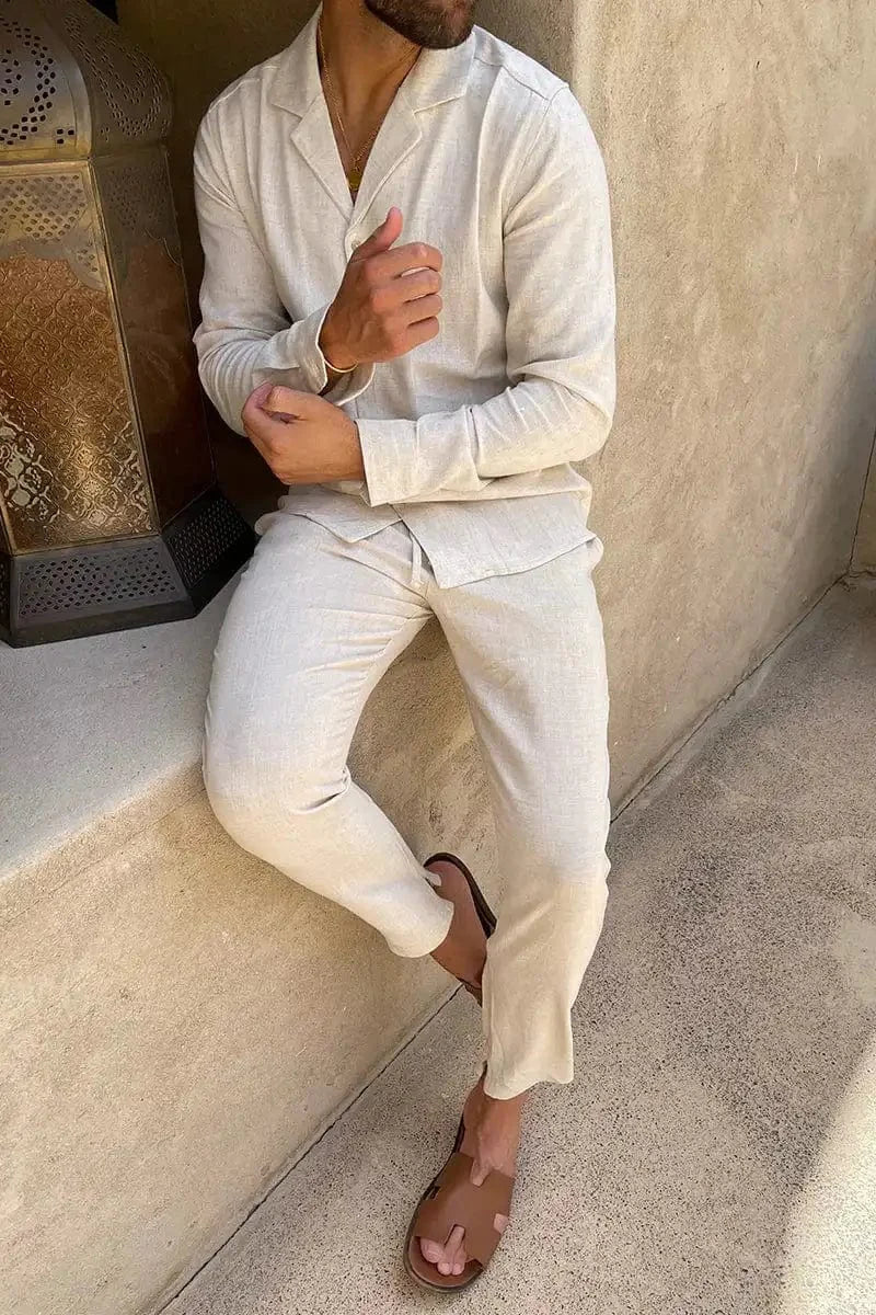 Jean et Marcel™ | Ensemble d'Été Léger et Moderne pour Homme