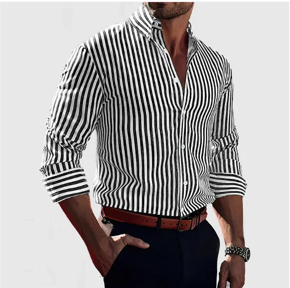 Jean™ | Chemise Élégante à Rayures