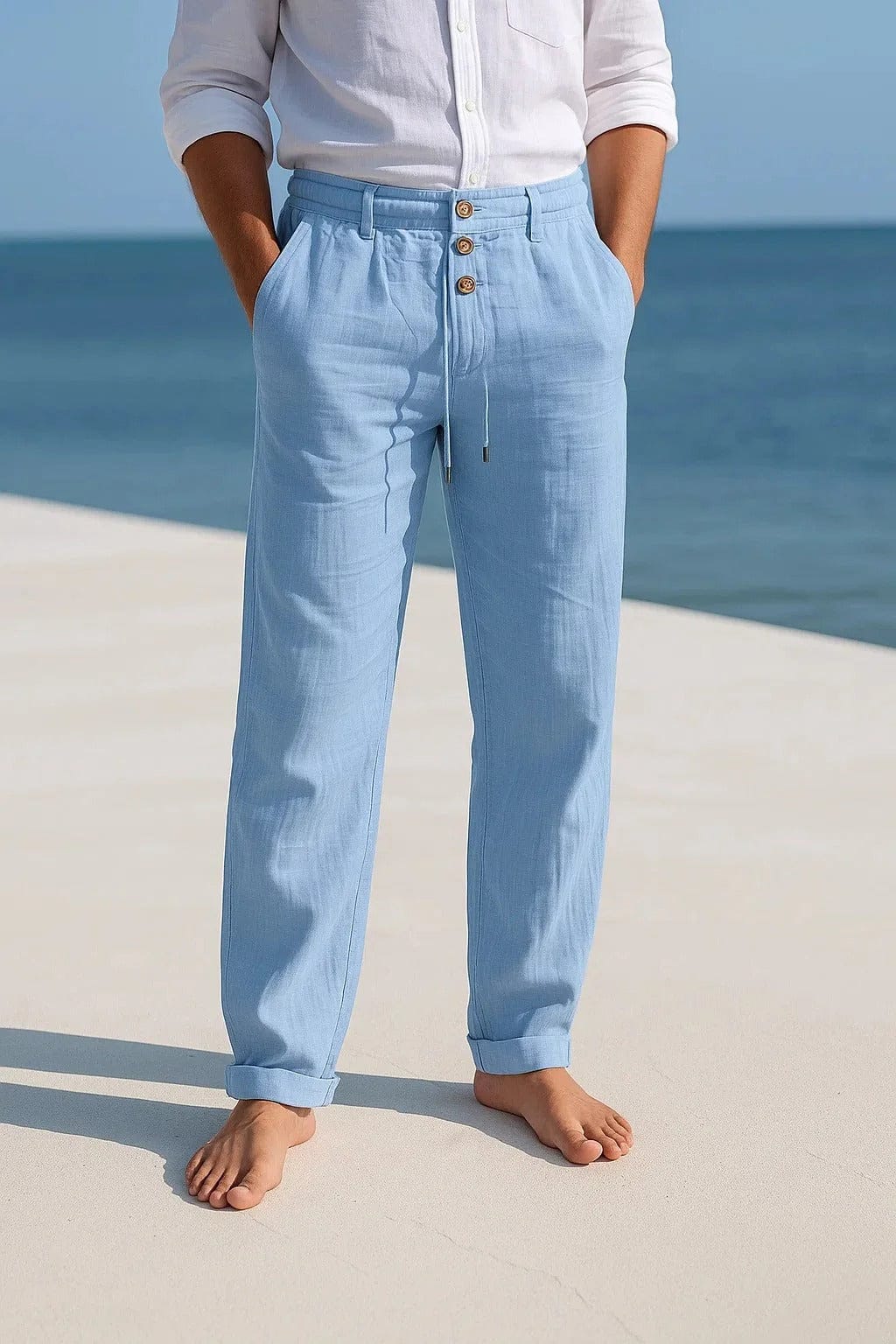 Marcel™ | Pantalon d'Été Élégant en Lin