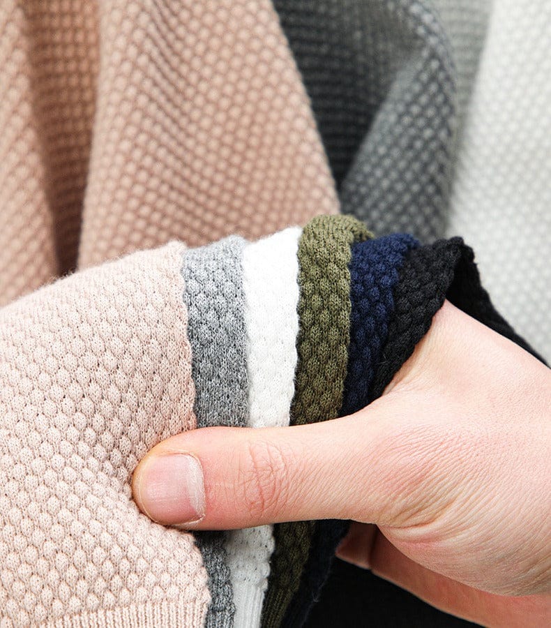 Marcel™ | Polo Homme Luxe à Texture Gaufrée