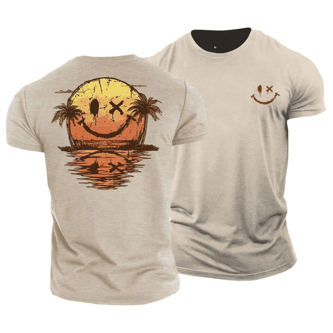 T-Shirt Smiley Marin d'Été