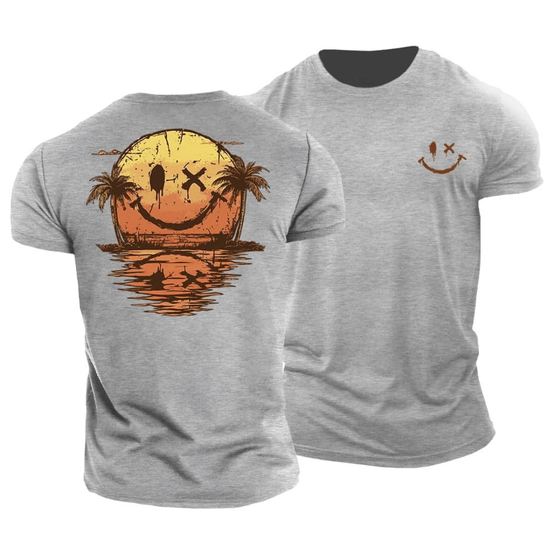 T-Shirt Smiley Marin d'Été