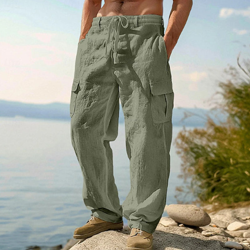 Jean™ | Pantalon cargo d'été en coton