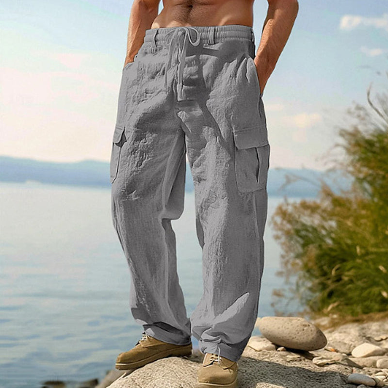 Jean™ | Pantalon cargo d'été en coton
