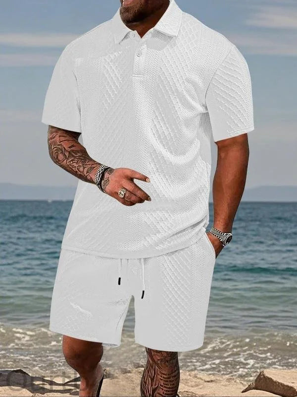 Jean™ | Ensemble d'été pour homme au motif moderne