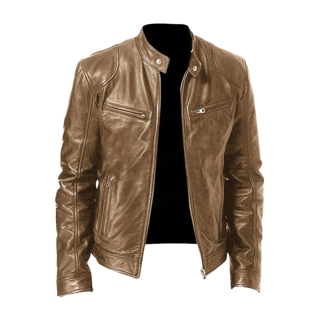 Laurent™ | Veste Décontractée en Cuir