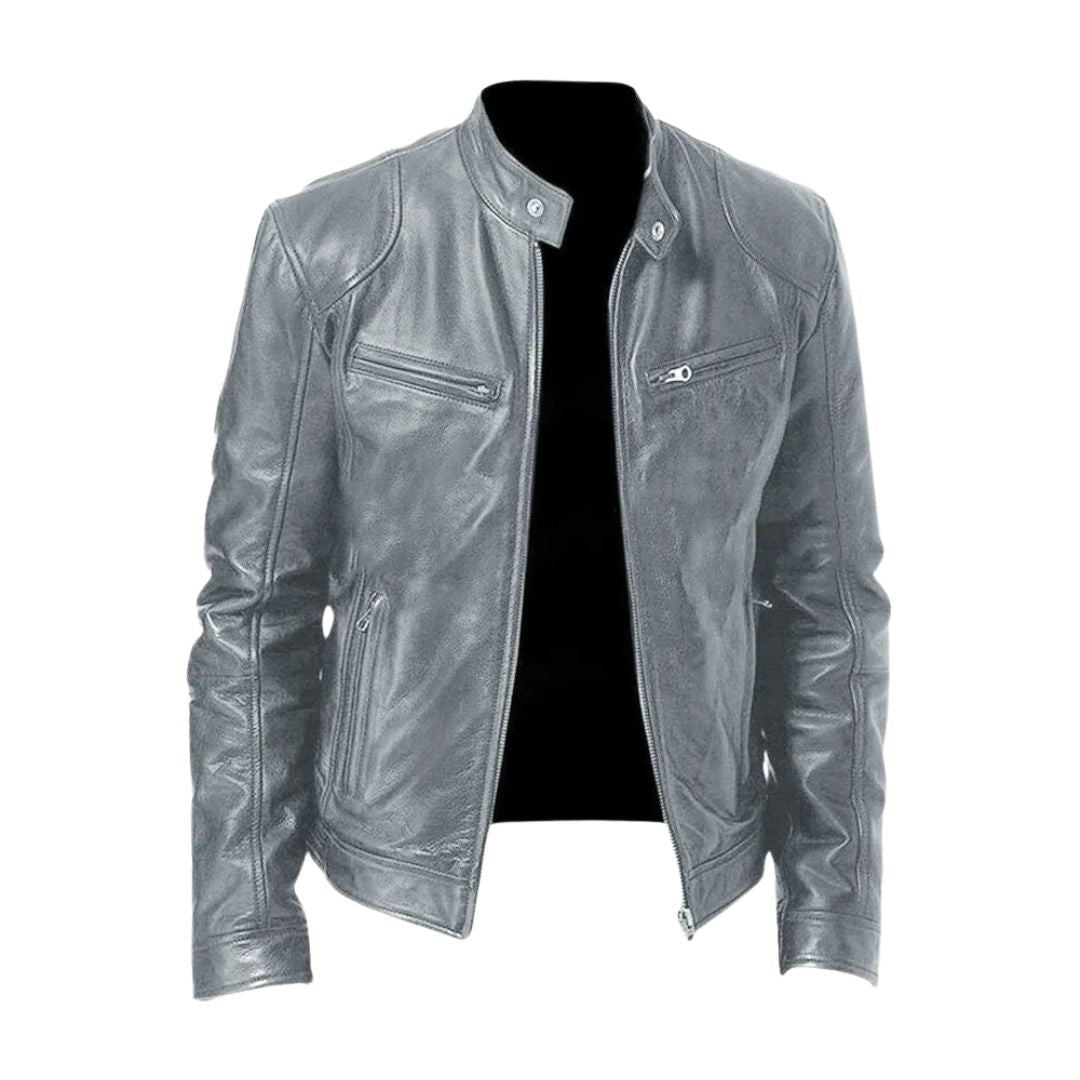 Laurent™ | Veste Décontractée en Cuir