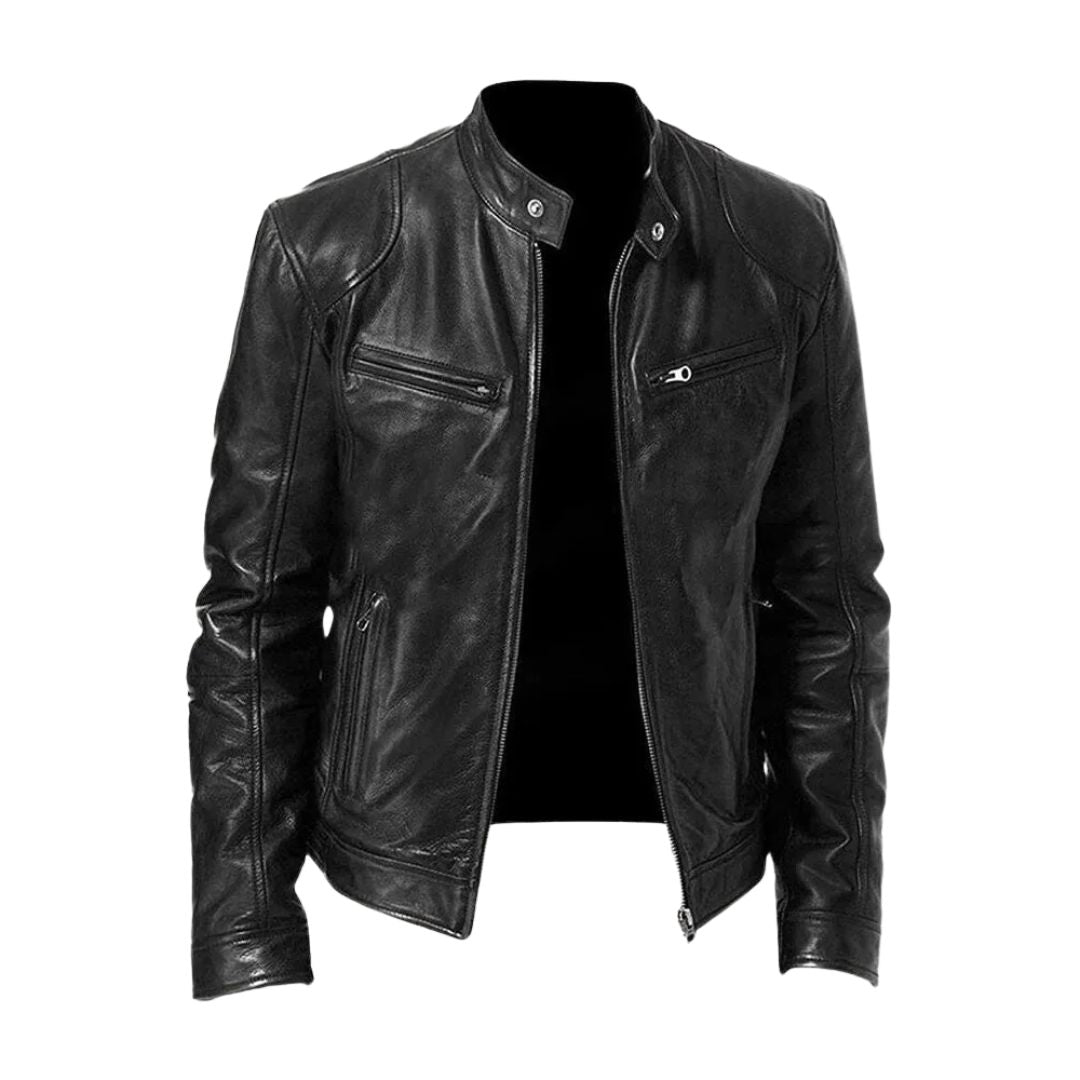 Laurent™ | Veste Décontractée en Cuir