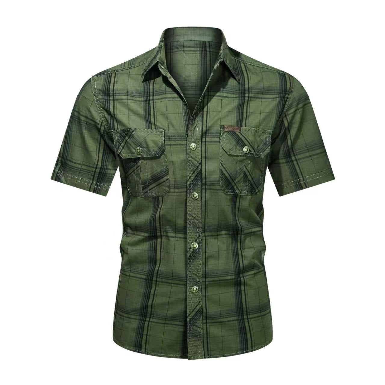 Marcel™ | Chemise Classique à Carreaux en Coton