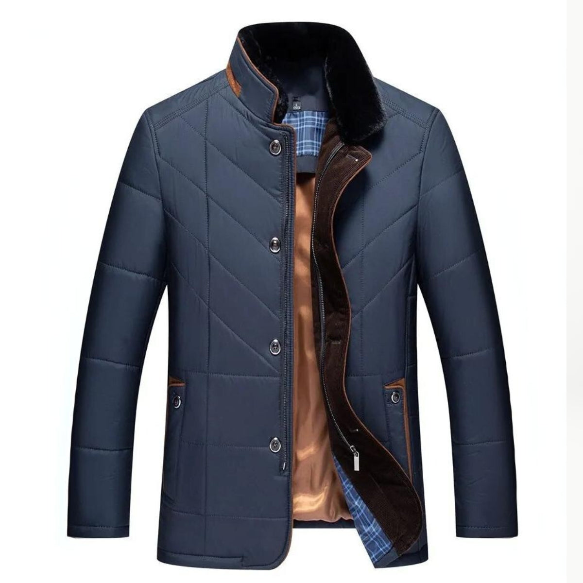 Marcel™ | Manteau d’Hiver Classique & Doublé