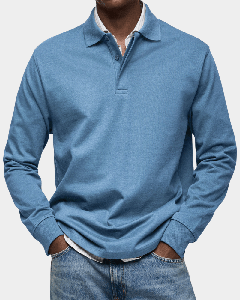 Marcel™ | Polo décontracté à manches longues