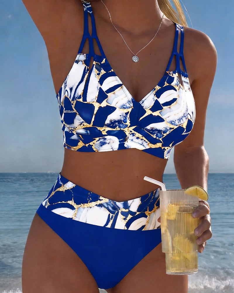 Bikini Bretelle Découpe Créateur
