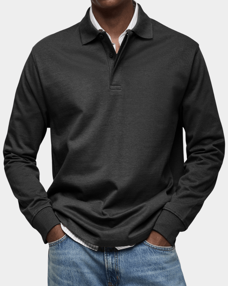 Marcel™ | Polo décontracté à manches longues