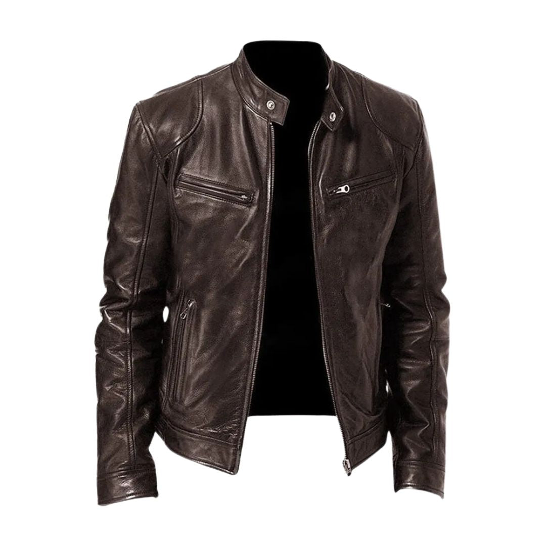 Laurent™ | Veste Décontractée en Cuir