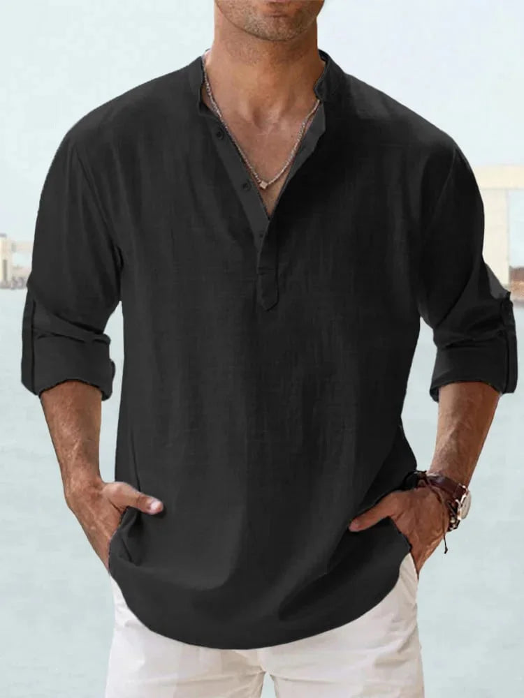 Jean™ | Chemise d'Été en Lin (1+1 GRATUIT)