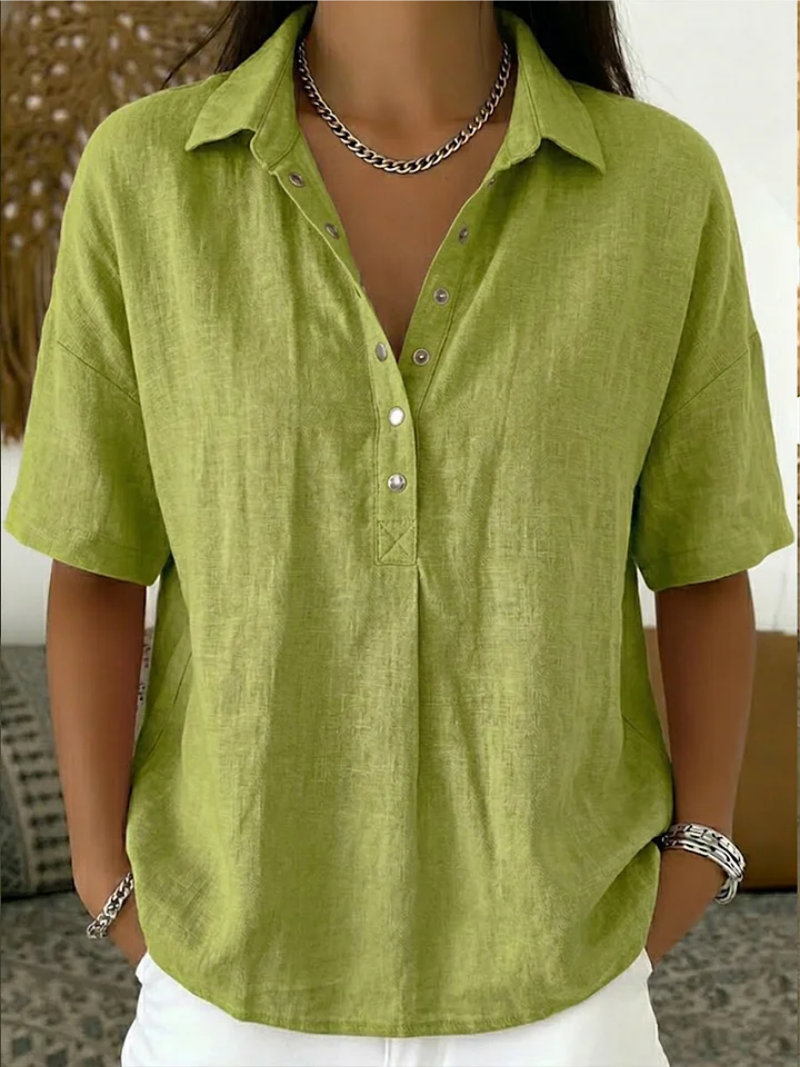 Camille™ | Blouse d'Été Élégante & Légère