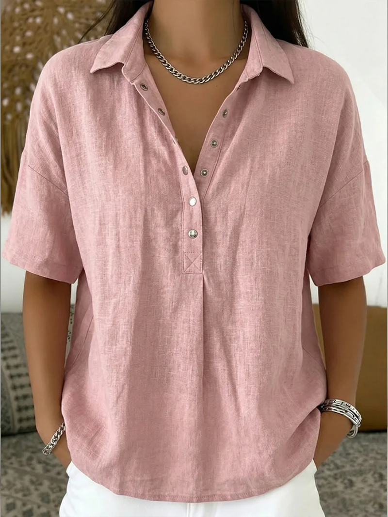Camille™ | Blouse d'Été Élégante & Légère