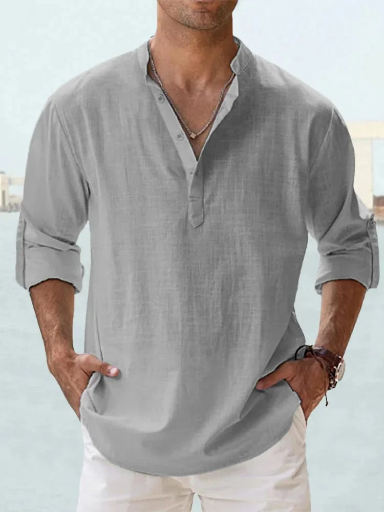 Jean™ | Chemise d'Été en Lin (1+1 GRATUIT)